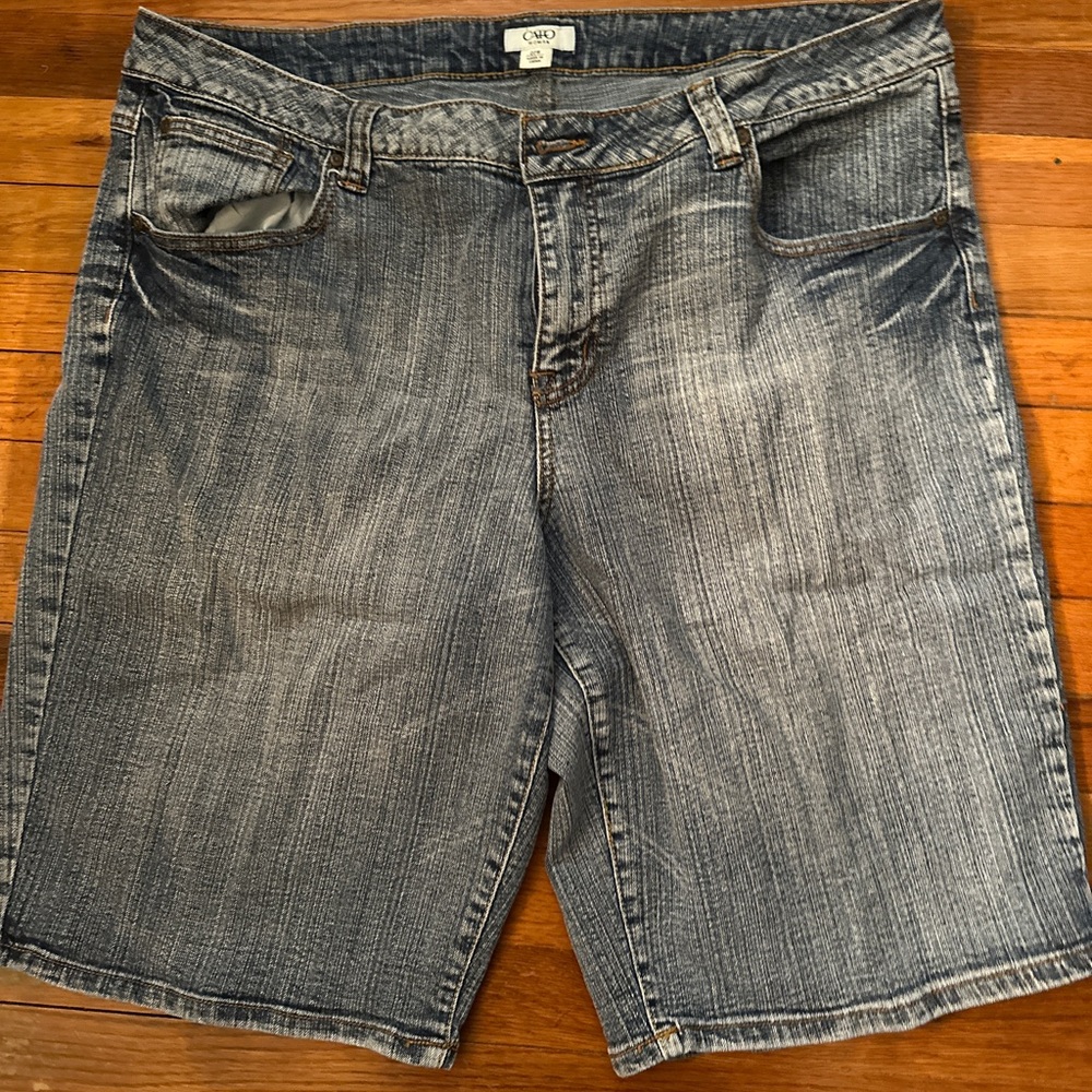 Men's Blue Denim Shorts